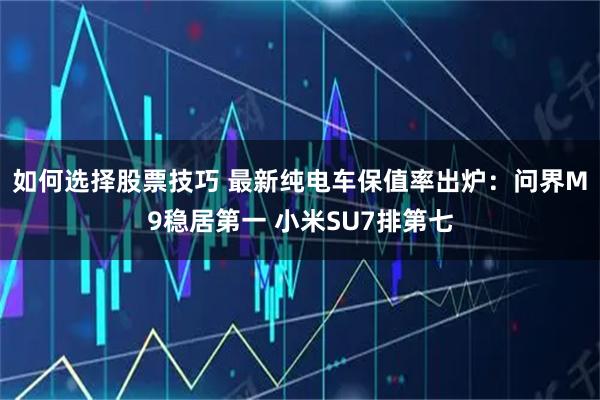如何选择股票技巧 最新纯电车保值率出炉：问界M9稳居第一 小米SU7排第七